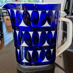 Serving Pitcher by ARABIA OF FINLAND Sotka Blue